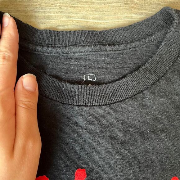 Halloween Freddy Kruger Graphic T-shirt Black Vintage Spooky - Picture 6 of 7